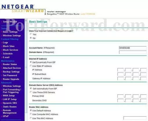 Netgear WNR854T