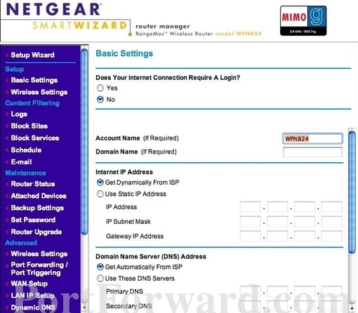 Netgear WPN824