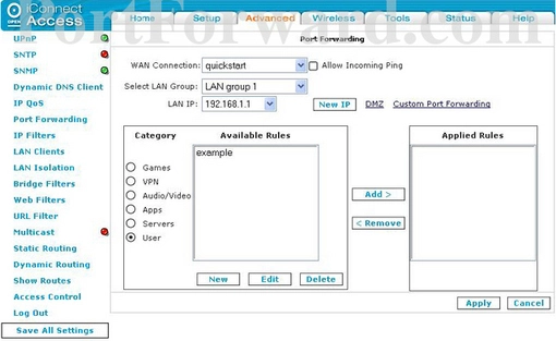 Open Networks iConnectAccess611