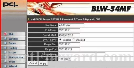 PCI BLW-54MF