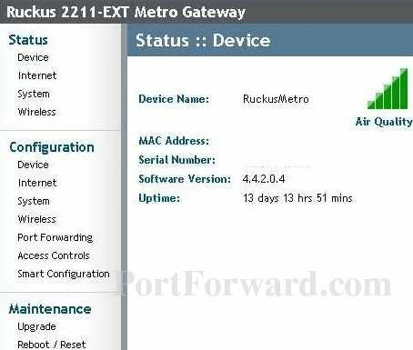 Ruckus 2211-EXT