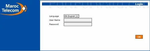 Sagemcom Fast 3304 - Maroc Telecom Login