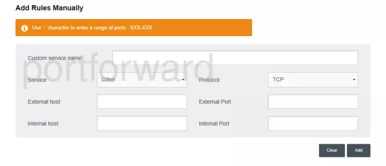 port forwarding