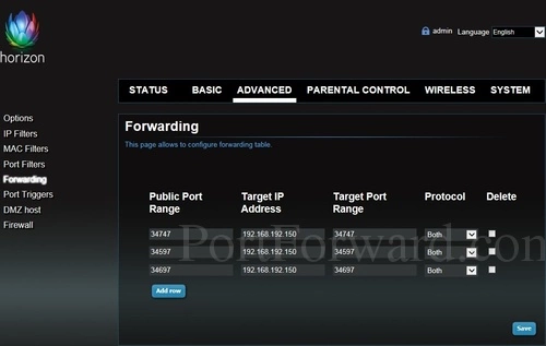 Samsung SMT-67400-XEN Forwarding