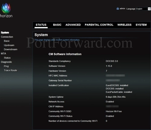 Samsung SMT-67400-XEN System Status