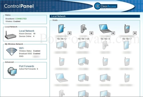 SmartRG SR350N - Clear Access Local Network