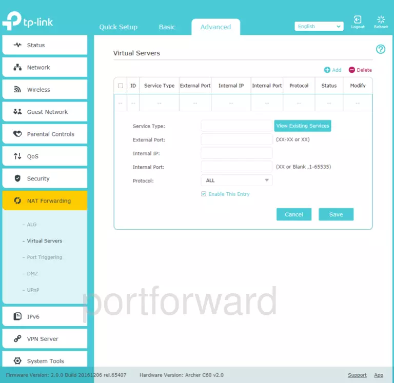 port forwarding