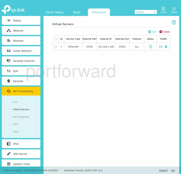 port forwarding