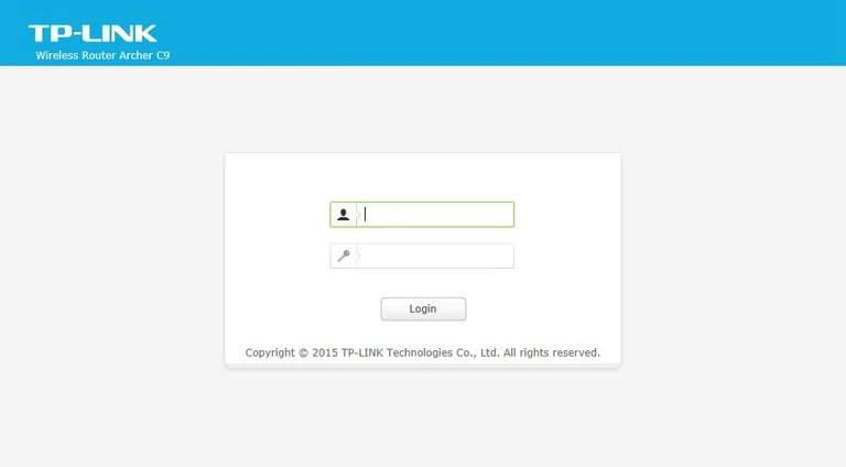 TP-Link Archer C9 Login