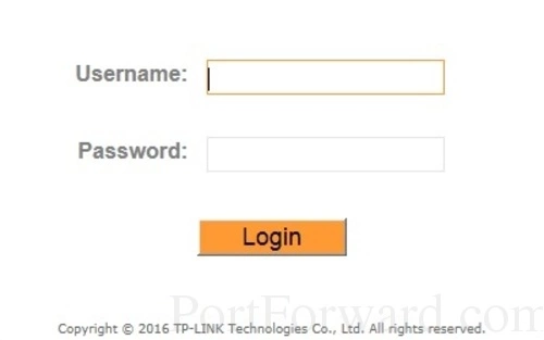 TP-Link TD-W8901N Login