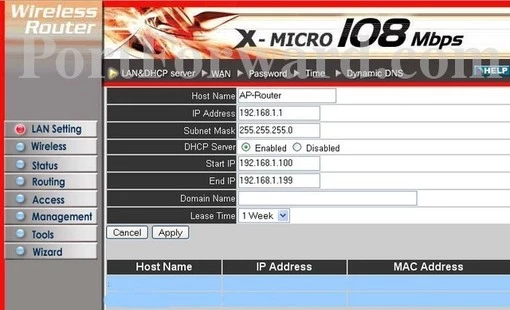 X-Micro wlan11g