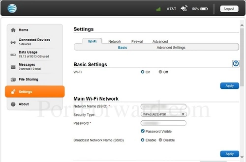 ZTE MF923 - ATT Wi-Fi Basic