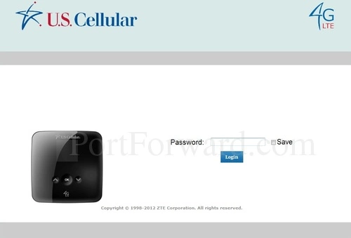 ZTE Unite - US Cellular Login