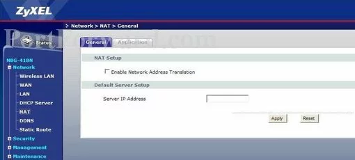 ZyXEL NBG-418N