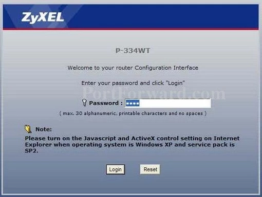ZyXEL P-334WT